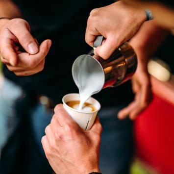 latte art barista workshop